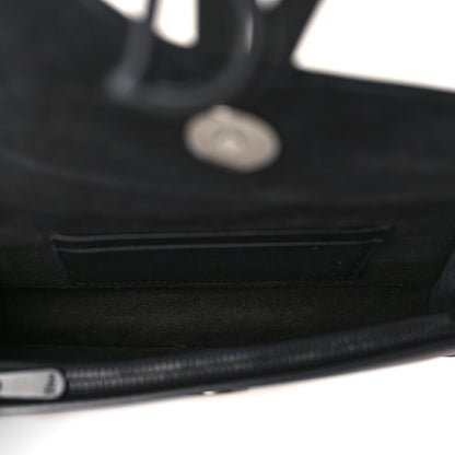 Christian Dior Ultra Matte Calfskin Saddle Belt Bag Black 5 of 9