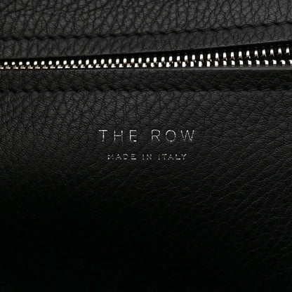 The Row Grained Calfskin Soft Bowling Bag Black 6 of 14