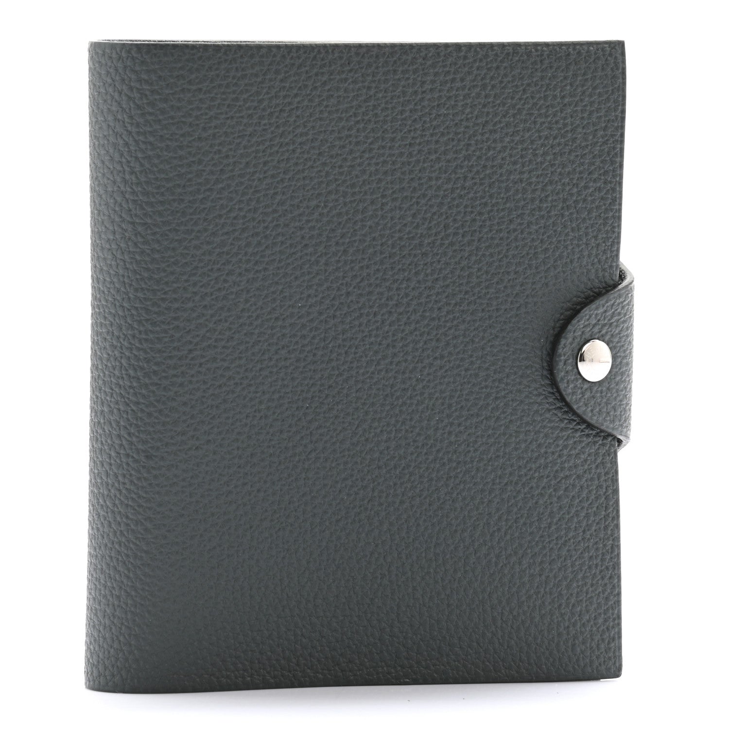 Hermes Togo Ulysse PM Notebook Cover Etain 1 of 7