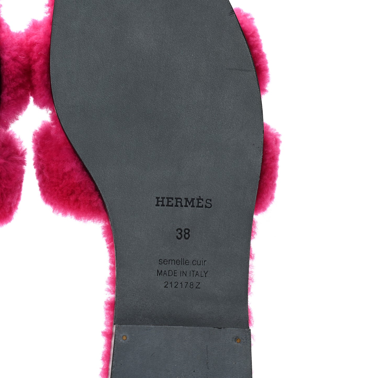 Woolskin Oran Sandals 38 Rose Fuchsia