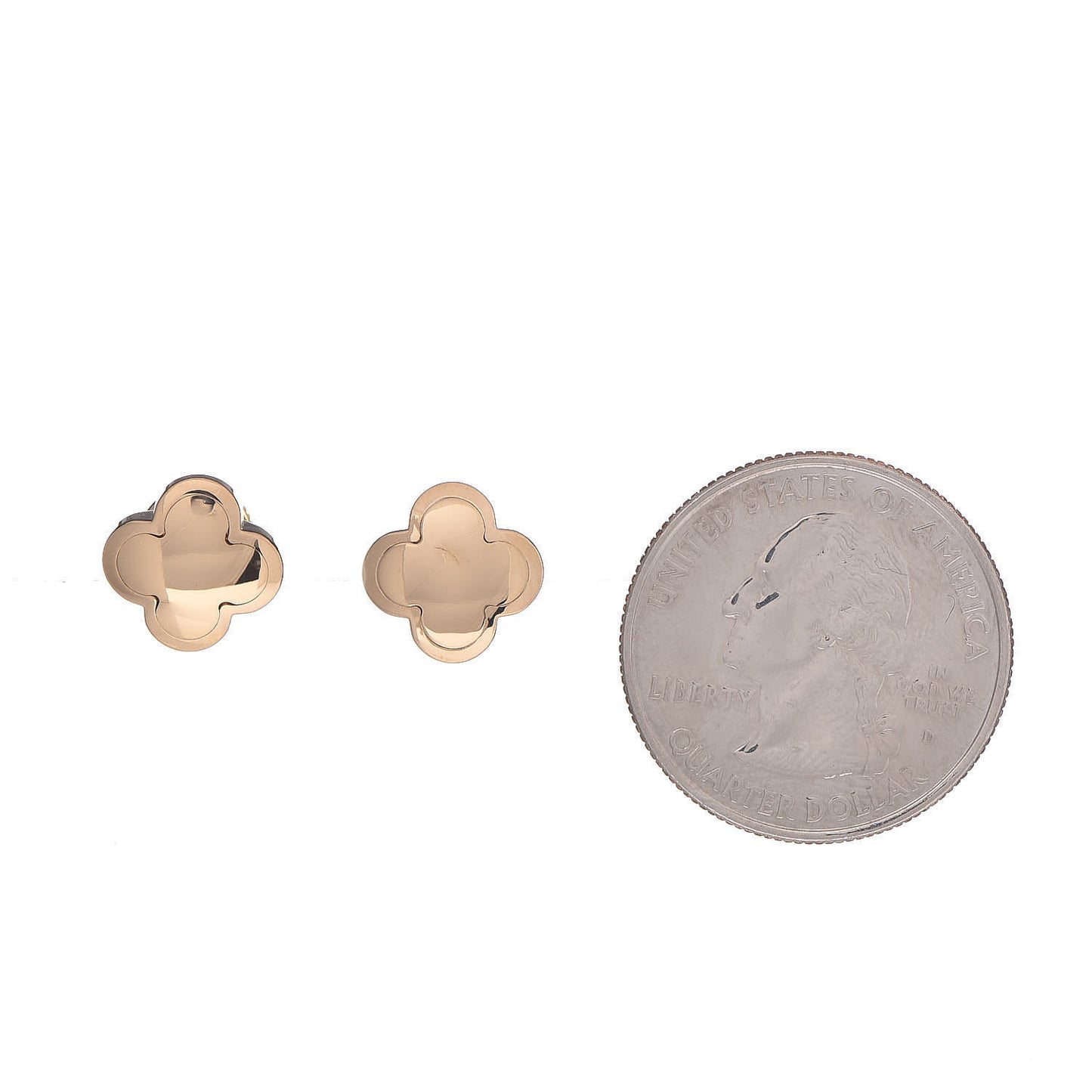 18K Yellow Gold Pure Alhambra Earring