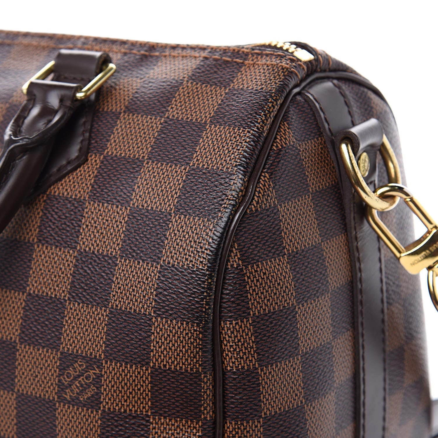Louis Vuitton Damier Ebene Speedy Bandouliere 25 13 of 15
