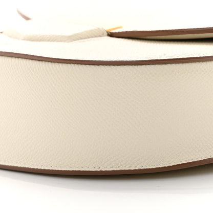 Celine Grained Calfskin Small Trotteur White 10 of 14