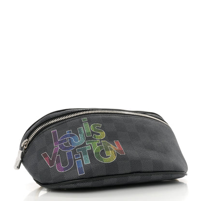 Louis Vuitton Damier Graphite Bumbag Yellow 4 of 10