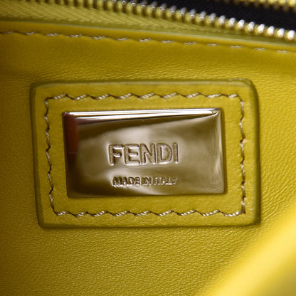 Fendi Nappa Mini Peekaboo Iconic Satchel Lime 8 of 22