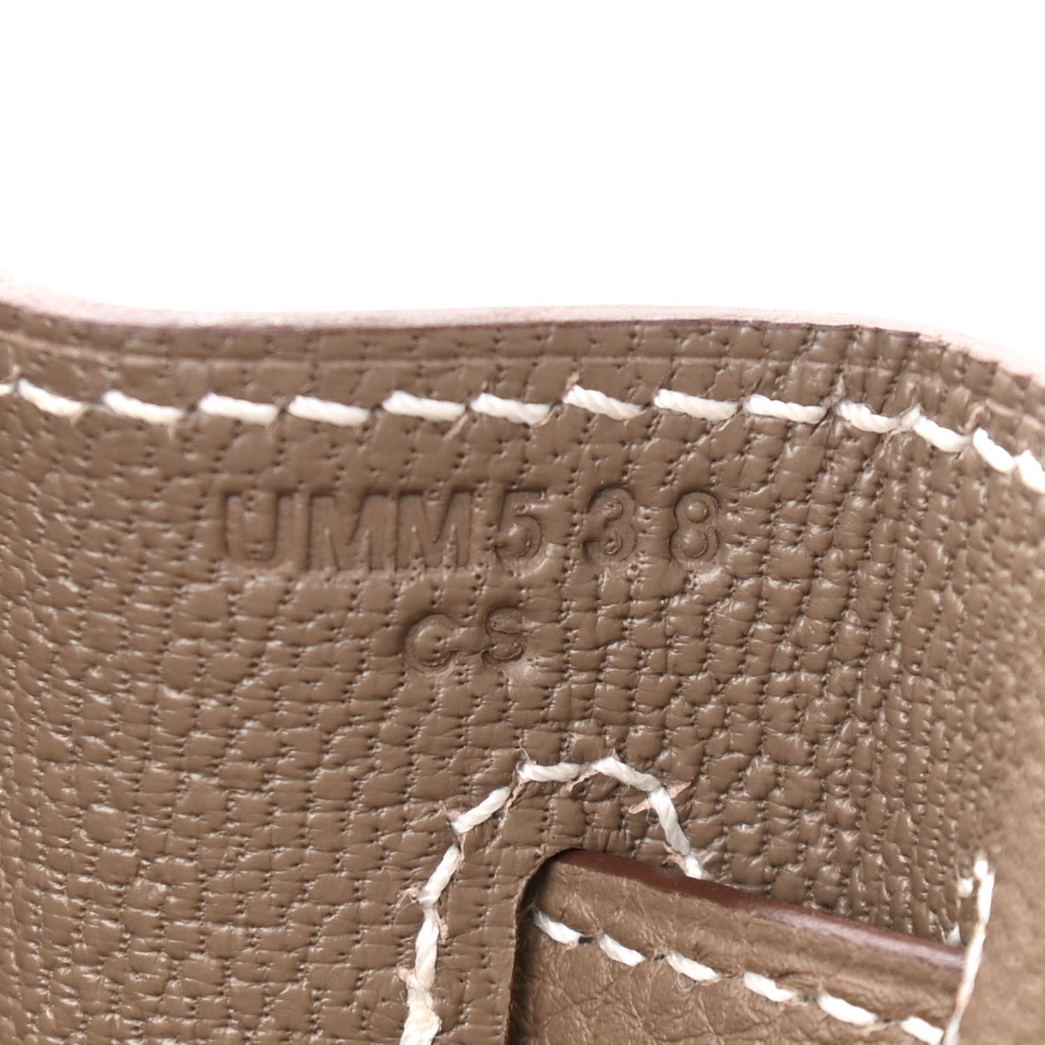 Hermes Togo Kelly Retourne 32 Etoupe 6 of 9