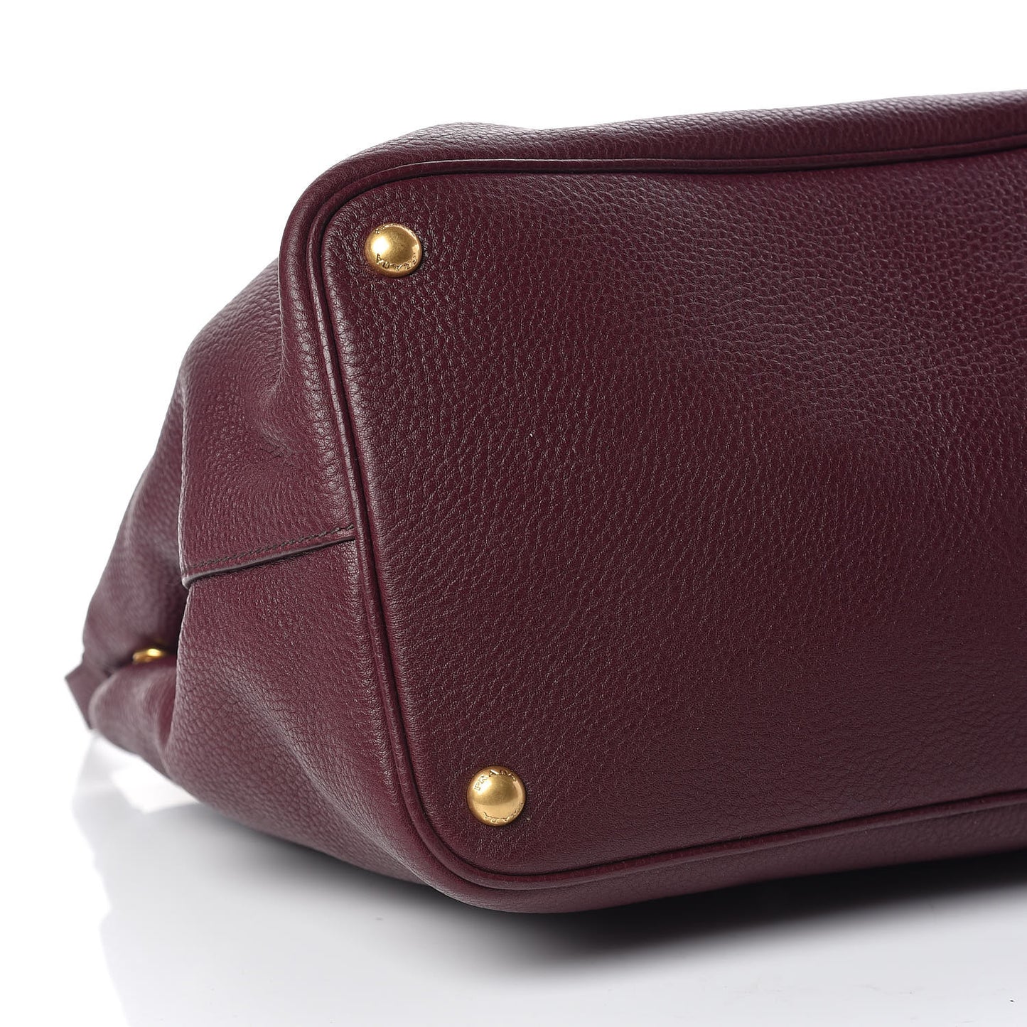 Vitello Daino Tote Granato