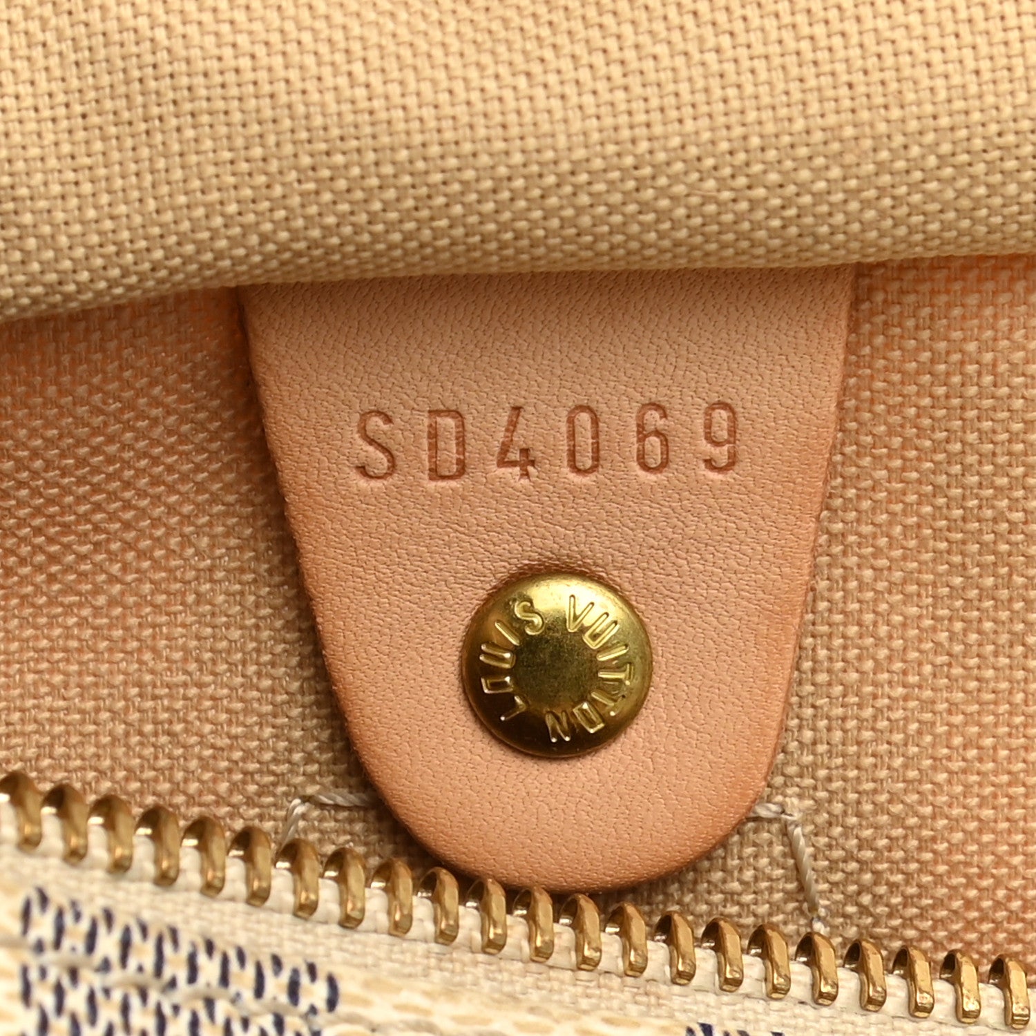 Louis Vuitton Damier Azur Speedy 30 6 of 12