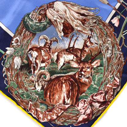 Hermes Silk Faune et Flore du Texas Scarf 70 1 of 9