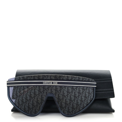 Christian Dior Oblique Mask DiorClub M2U Sunglasses Translucent Blue 8 of 8
