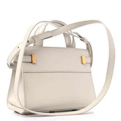 Saint Laurent Smooth Calfskin Nano Manhattan Shopper Tote Crema Soft 3 of 8