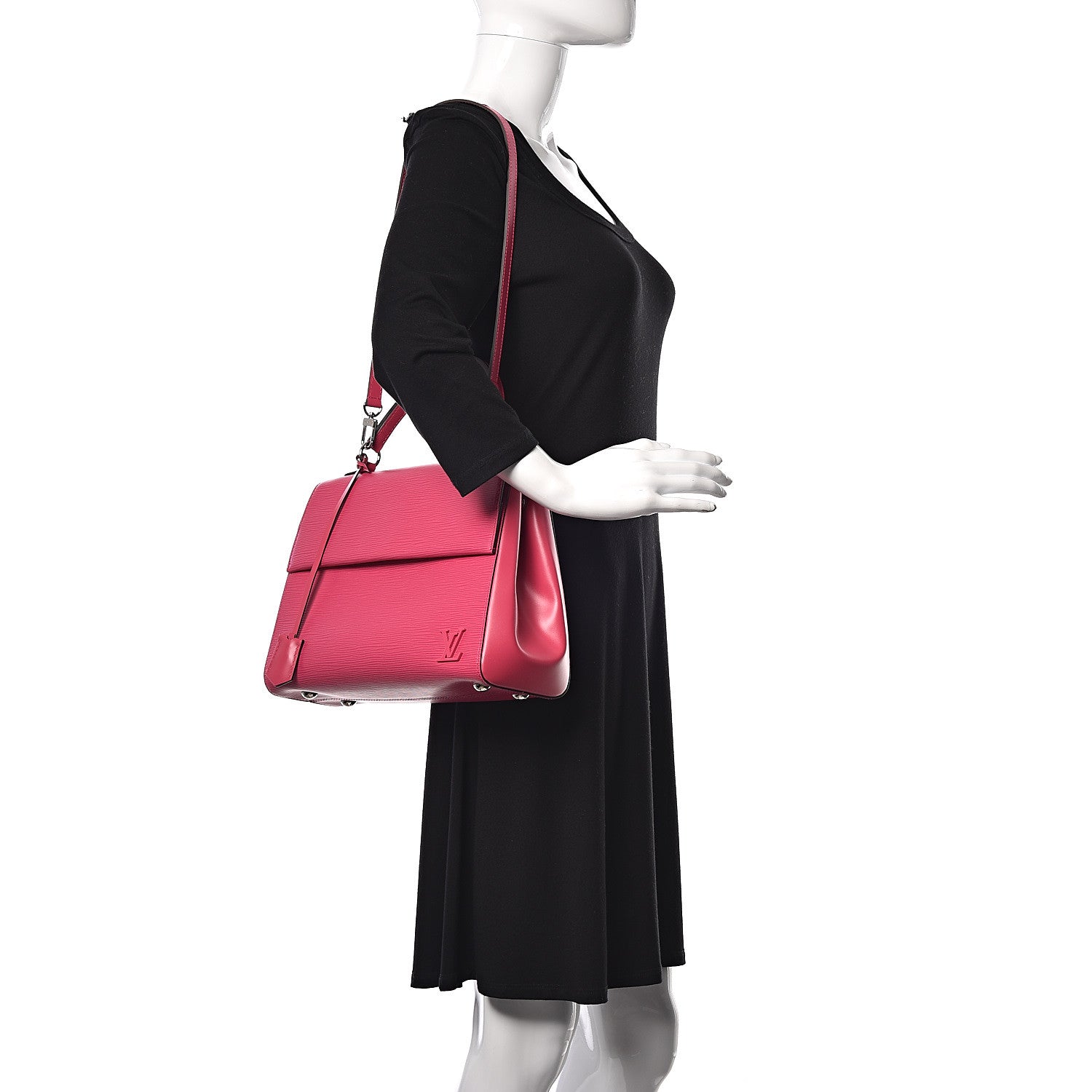 Louis Vuitton Epi Cluny MM Hot Pink 2 of 11