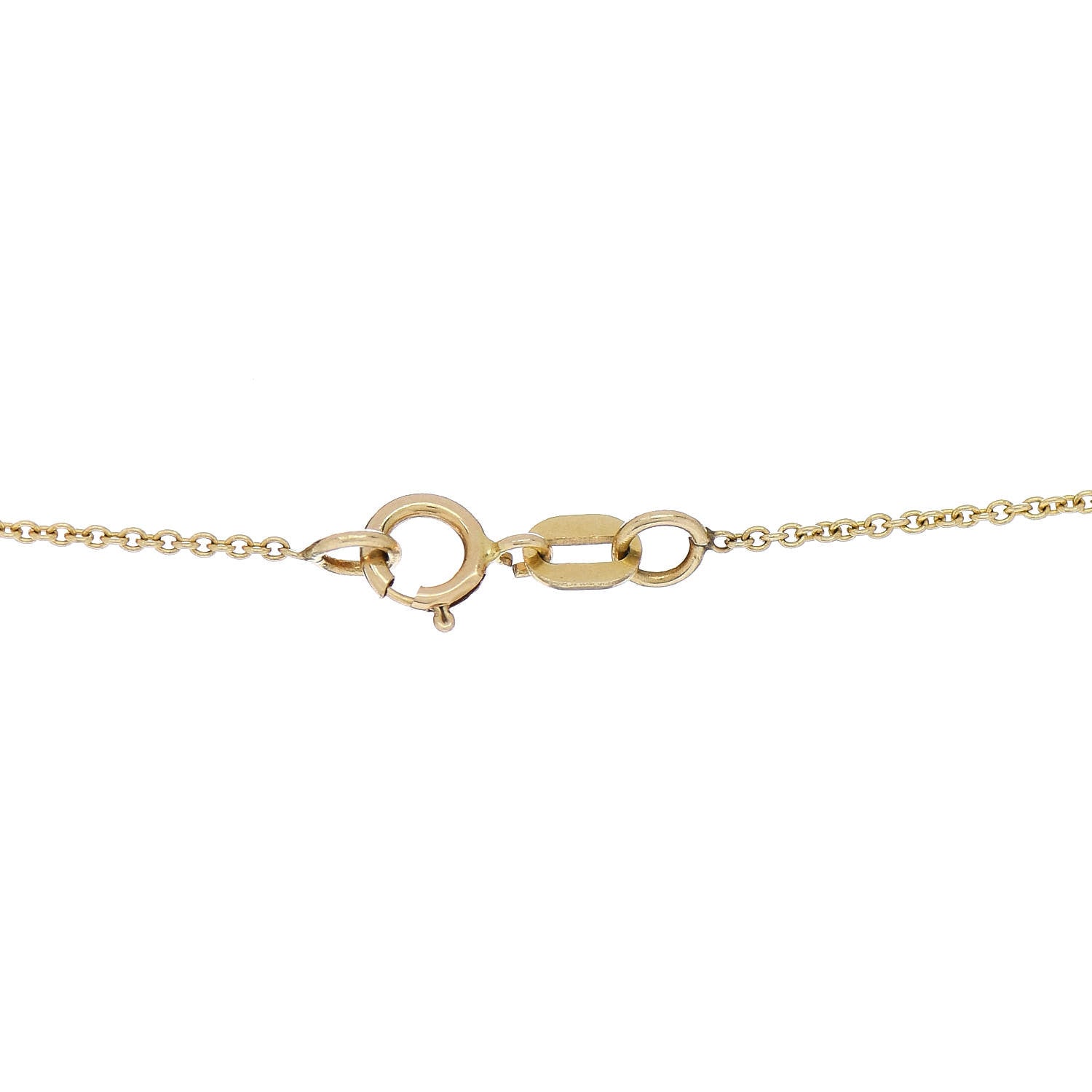 Jennifer Meyer 18K Yellow Gold Turquoise Open Heart Pendant Necklace 4 of 4