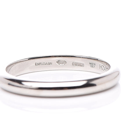 Bulgari BVLGARI Platinum 2.65mm Fedi Wedding Ring 54 6.75 5 of 5