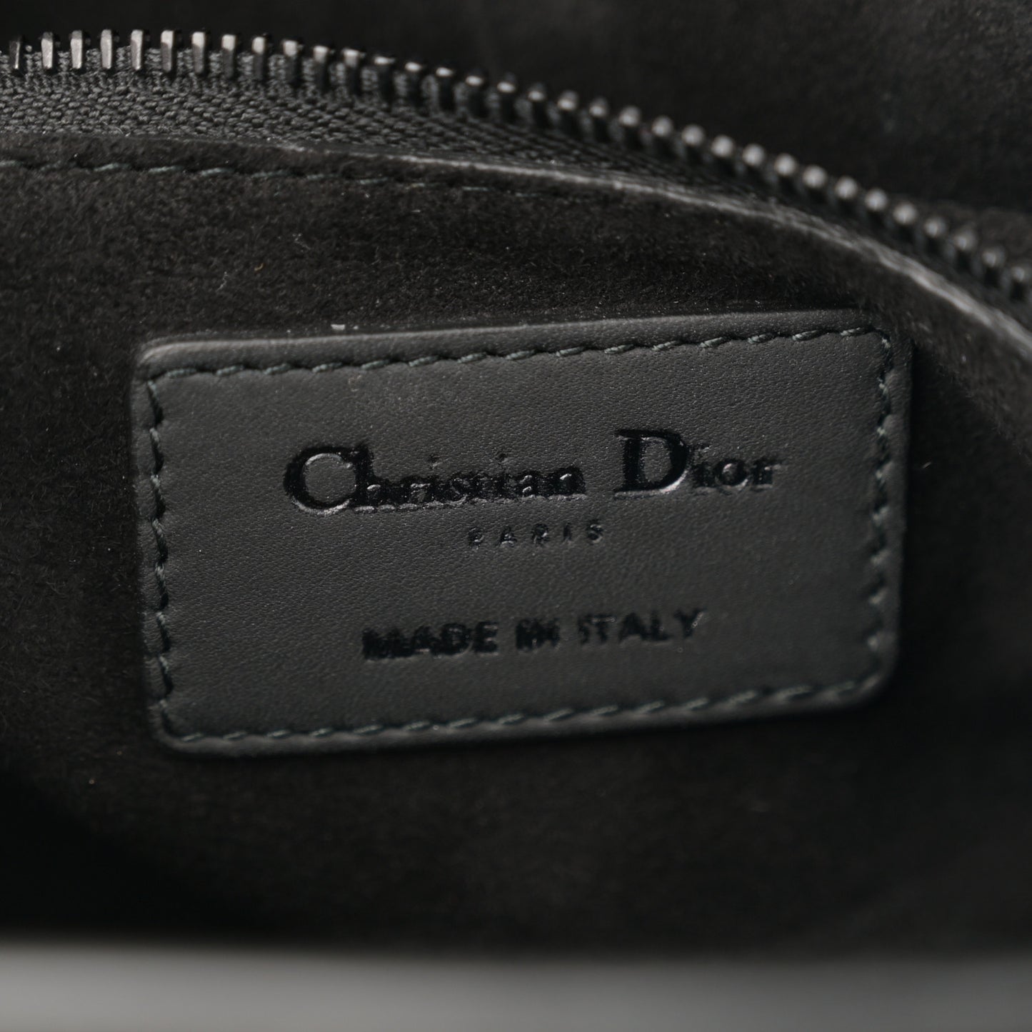 Matte Calfskin Cannage Studded Medium Supple Lady Dior Ultra Black