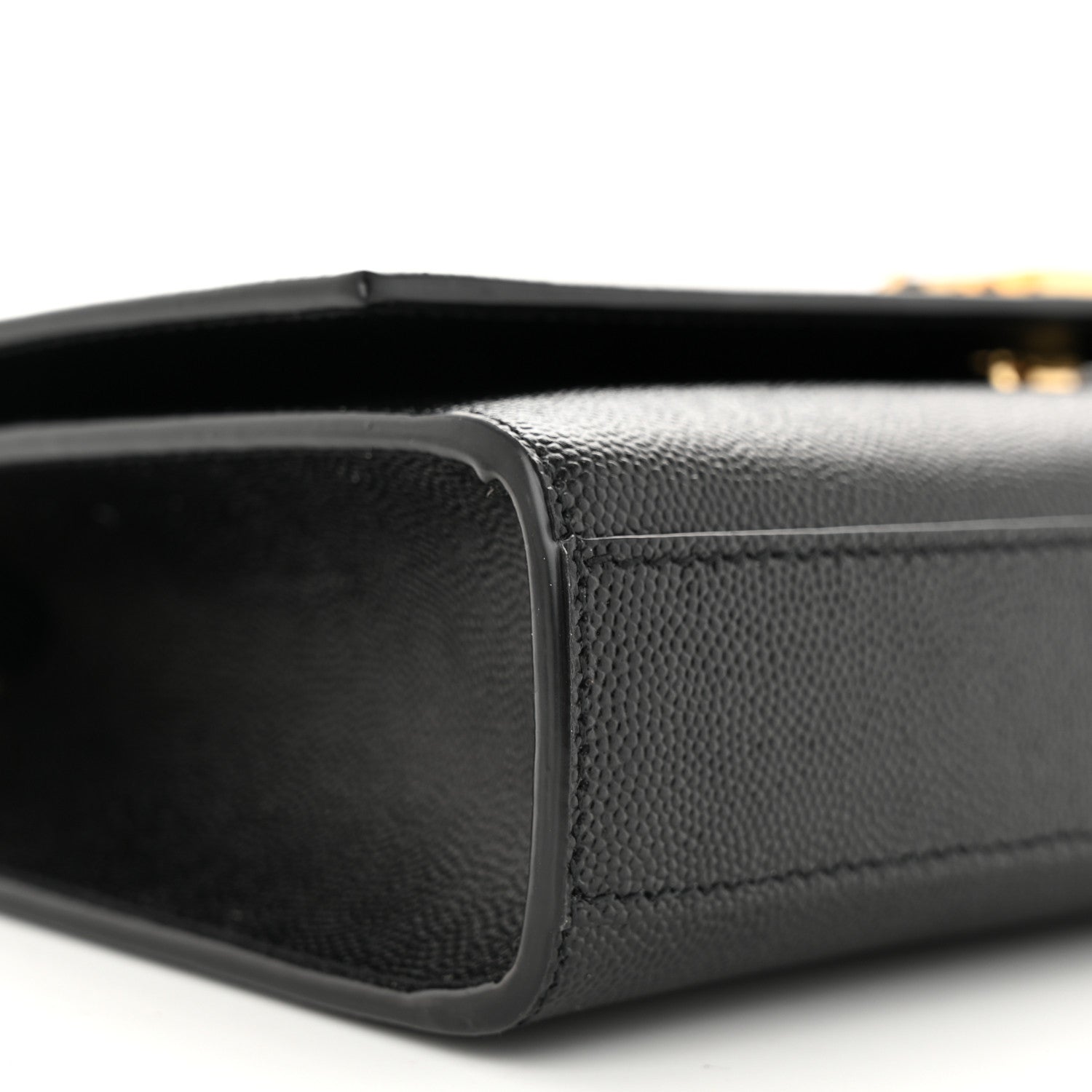 Saint Laurent Grain De Poudre Medium Classic Monogram Kate Satchel Black 9 of 10