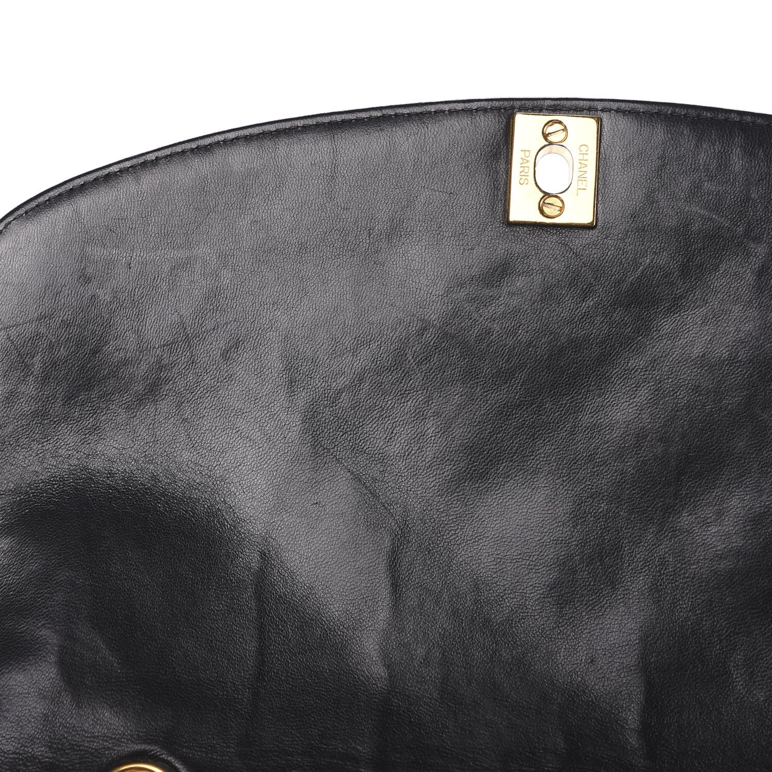 Chanel Lambskin Quilted Small Single Flap Black 17 of 19