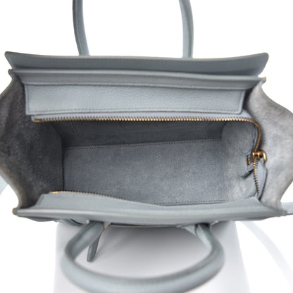 Celine Drummed Calfskin Nano Luggage Cloud 5 of 14