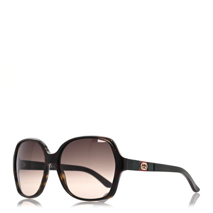 Gucci Acetate Shell Web GG 3538/S Sunglasses Tortoise 1 of 8