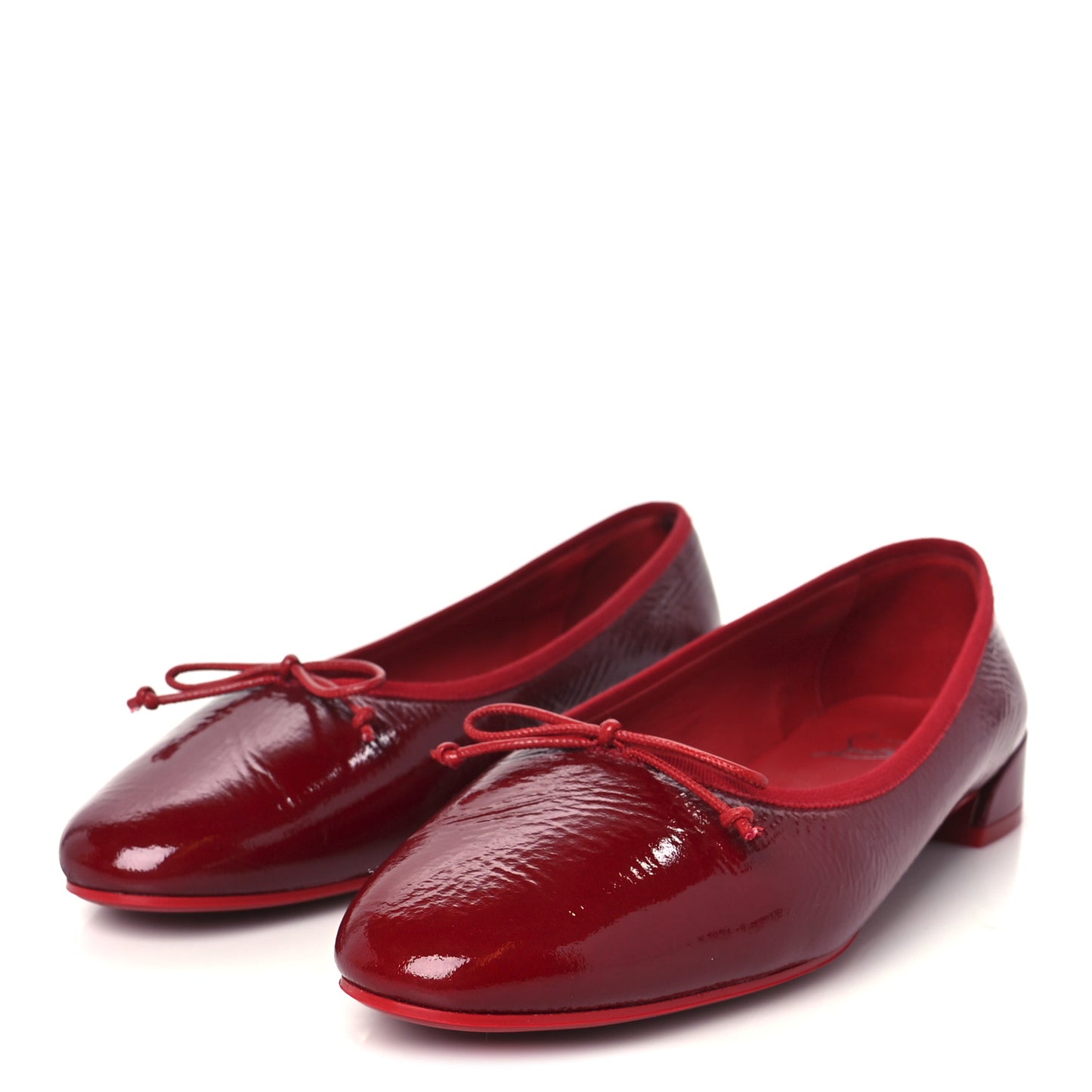 Patent Sweetie Jane Ballerina Flats 38 Loubi