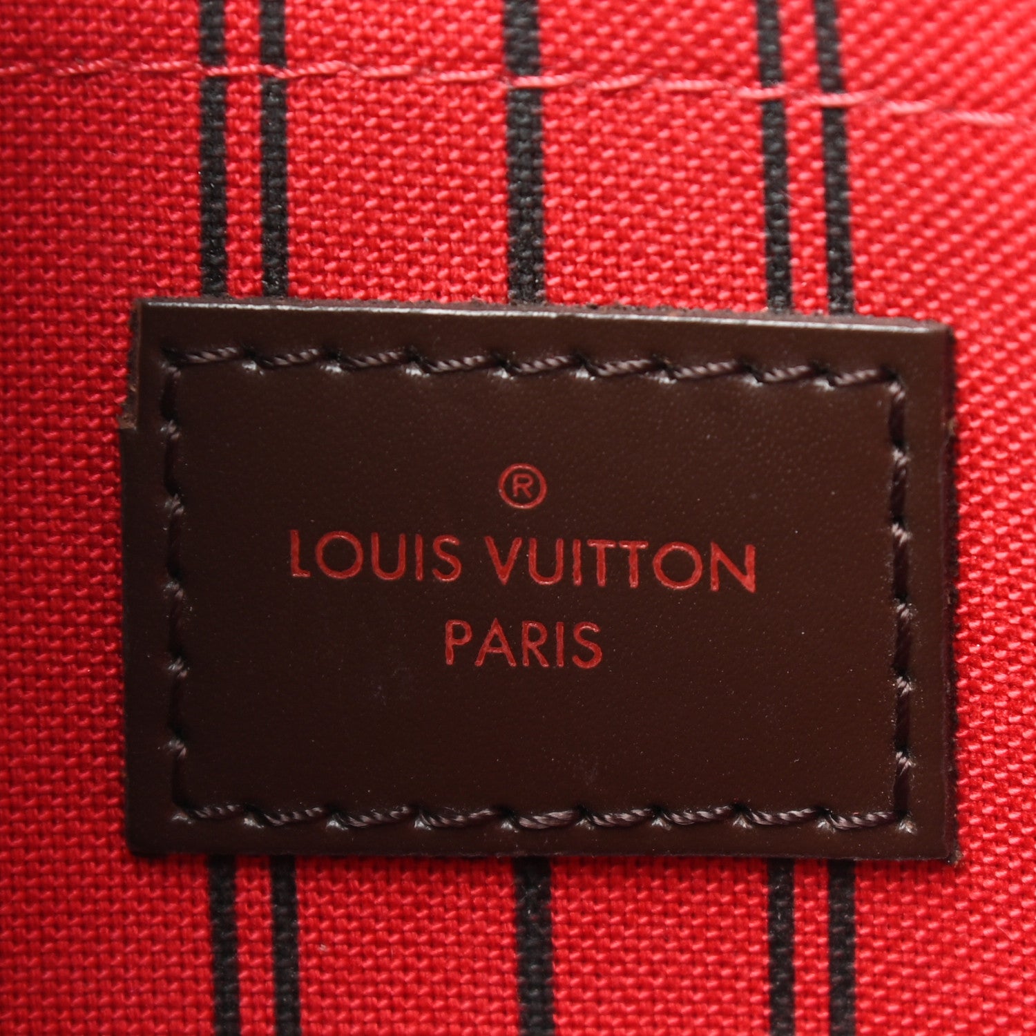 Louis Vuitton Damier Ebene Neverfull MM GM Pochette 6 of 7