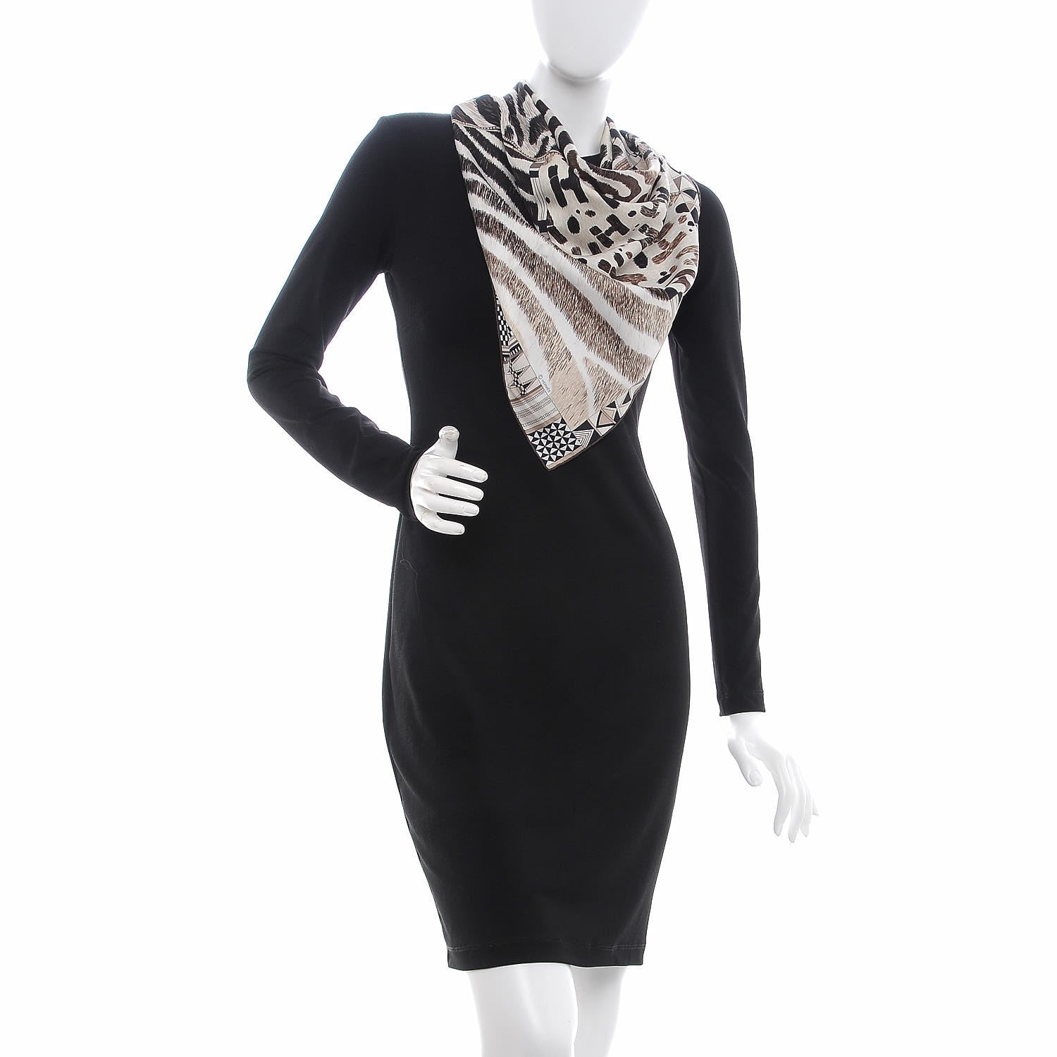 Hermes Silk Pelages et Camouflage Scarf 90 2 of 4