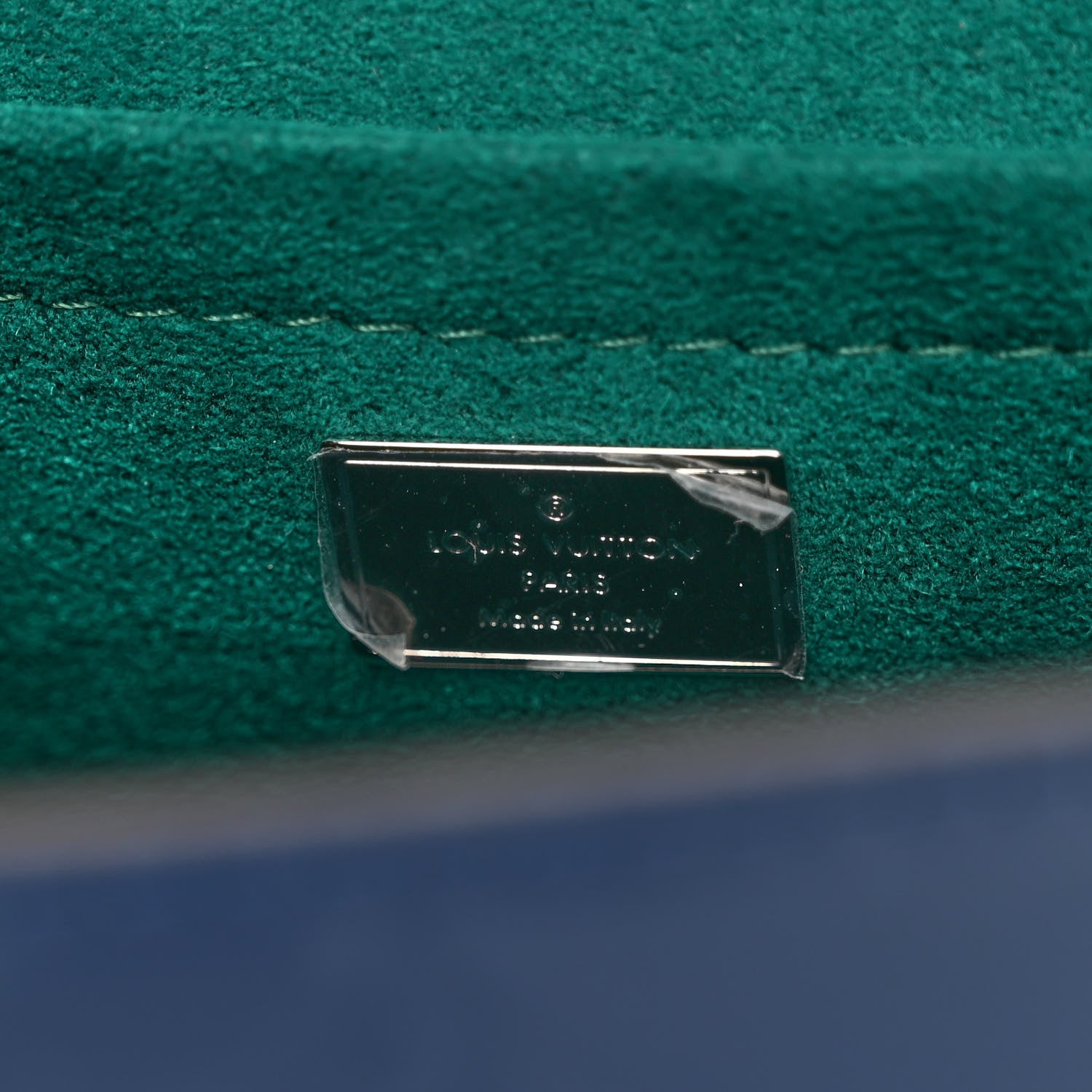 Louis Vuitton Vernis Epi Monogram Spring Street Blue 7 of 10