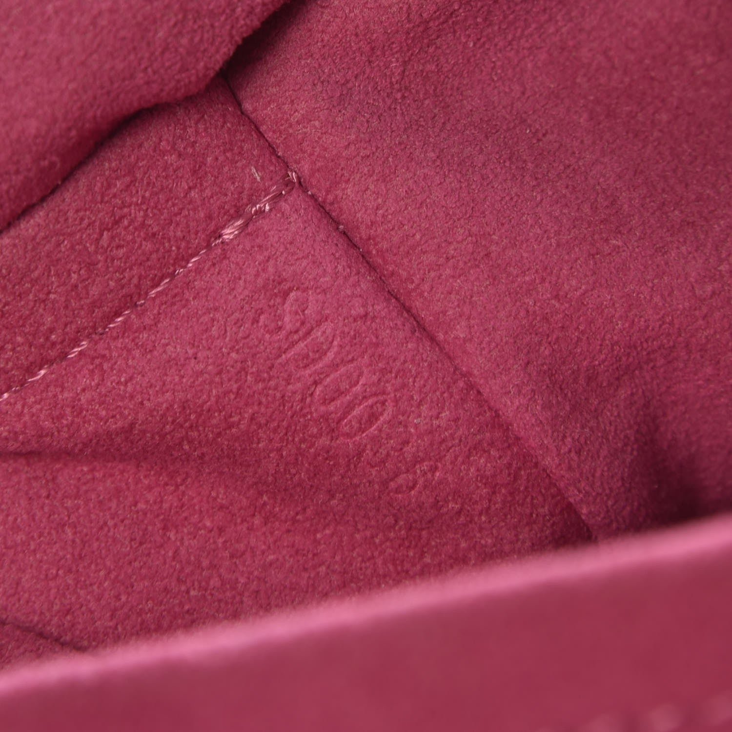 Louis Vuitton Denim Baggy GM Fuchsia 7 of 7