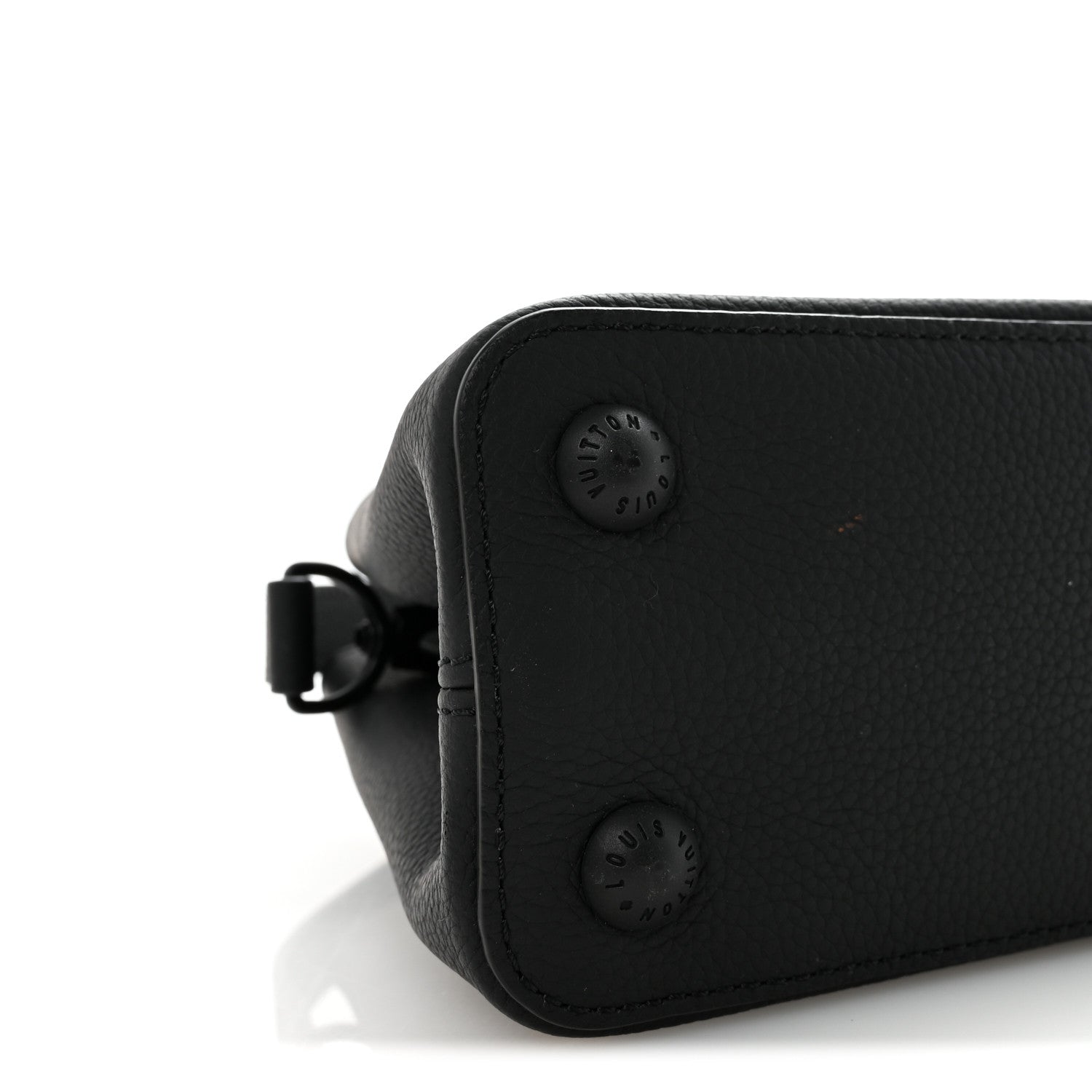 Louis Vuitton Taurillon Capucines East West MM Matte Black 8 of 9