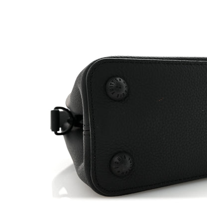 Louis Vuitton Taurillon Capucines East West MM Matte Black 8 of 9