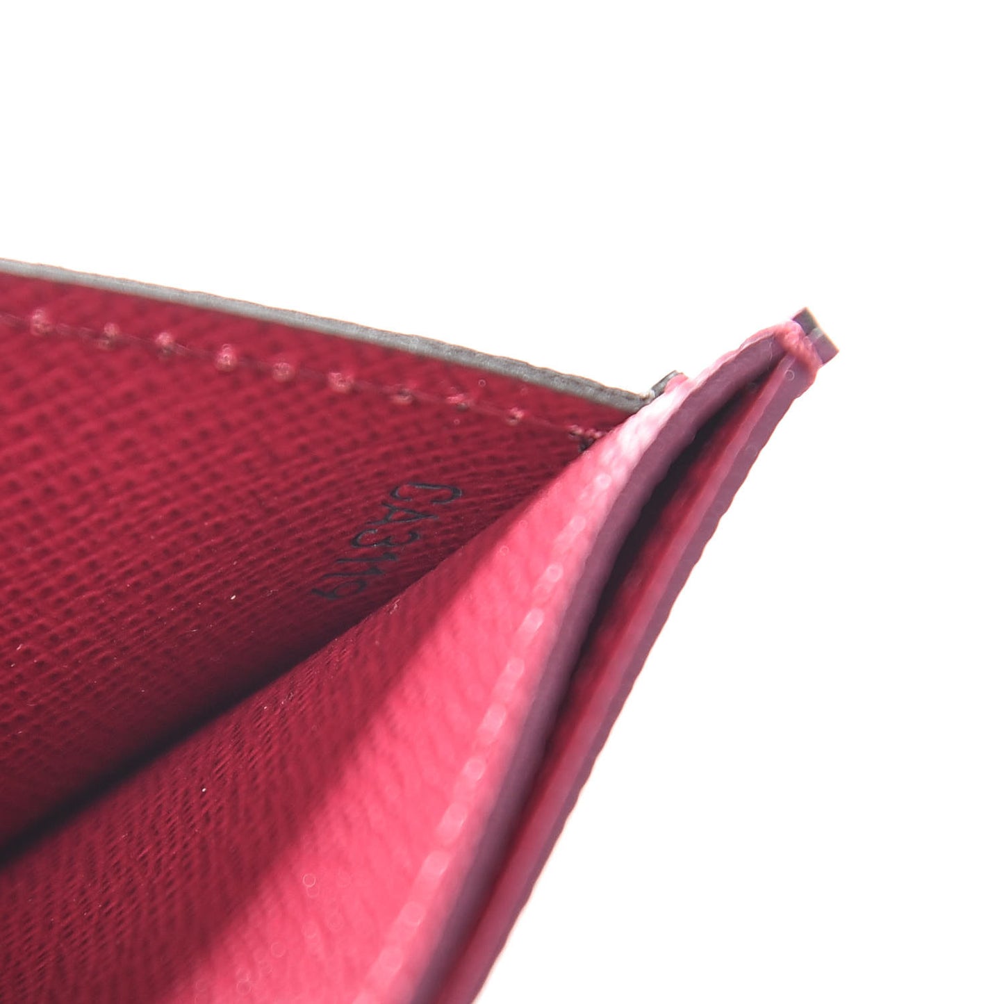 Monogram Card Holder Fuchsia