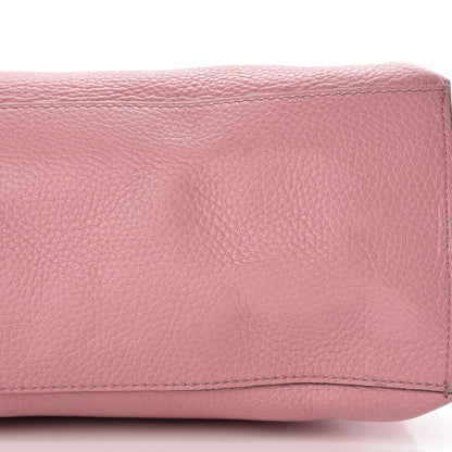 Gucci Cellarius Calfskin Medium Bamboo Daily Top Handle Bag Carmine Rose 9 of 10