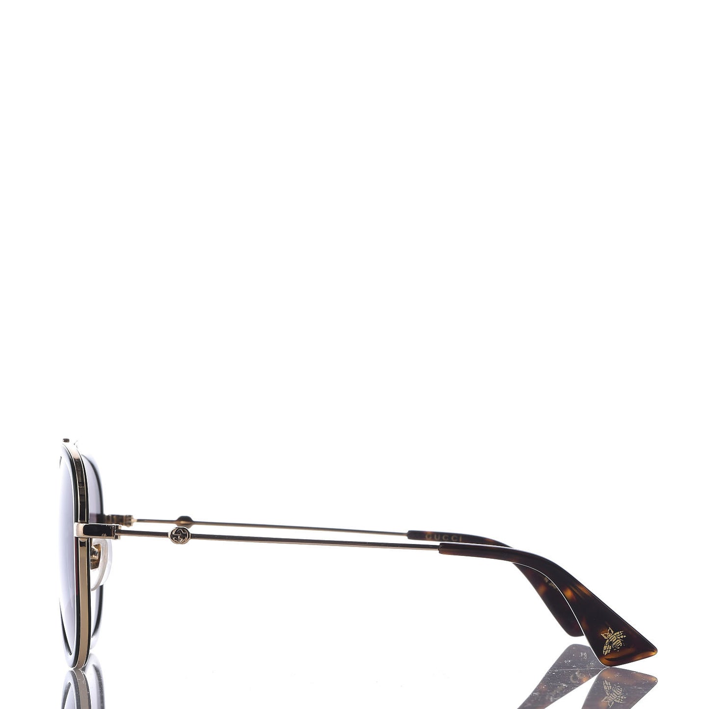 Web Aviator Sunglasses GG0062S Green Red
