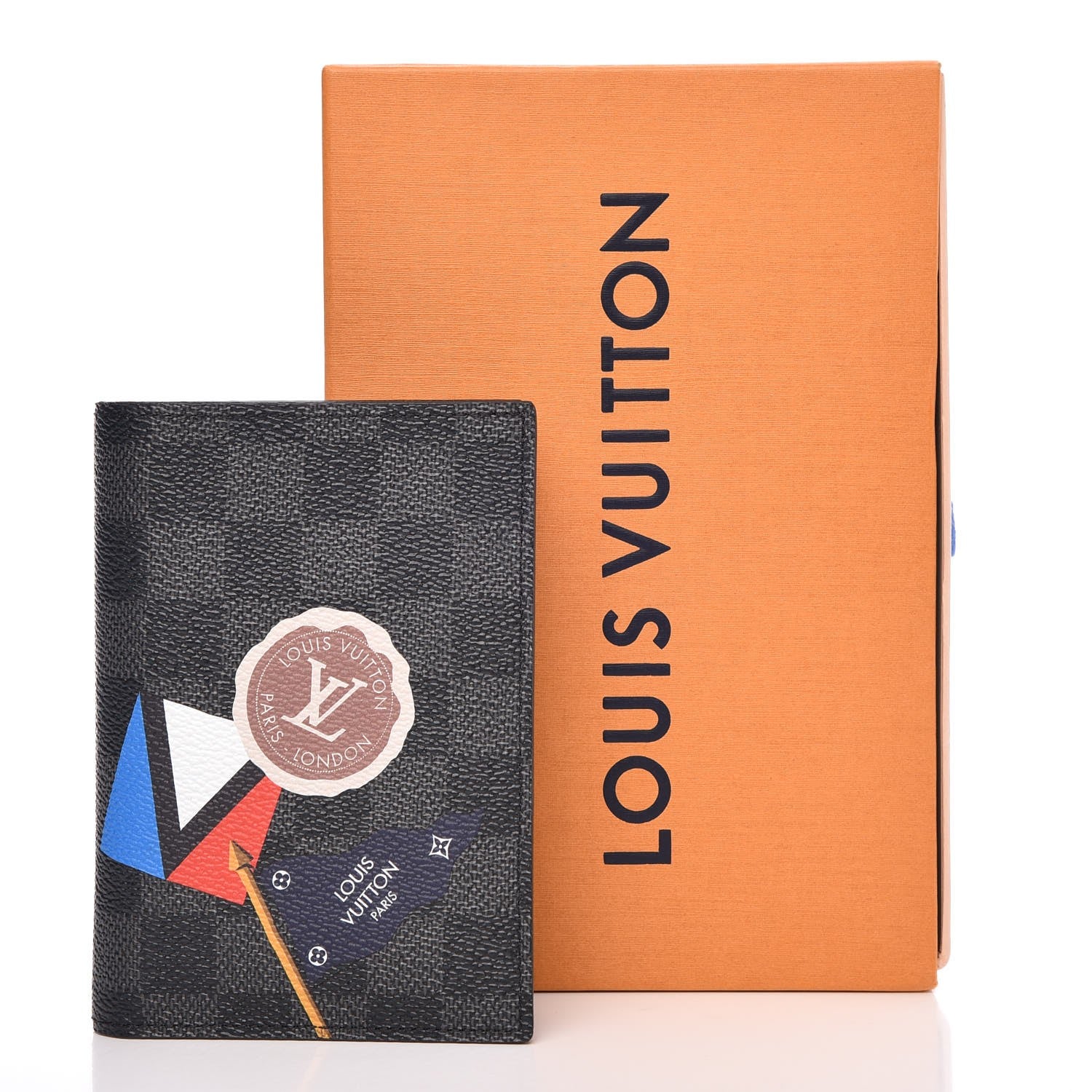 Louis Vuitton Damier Graphite LV League Passport Cover 8 of 8