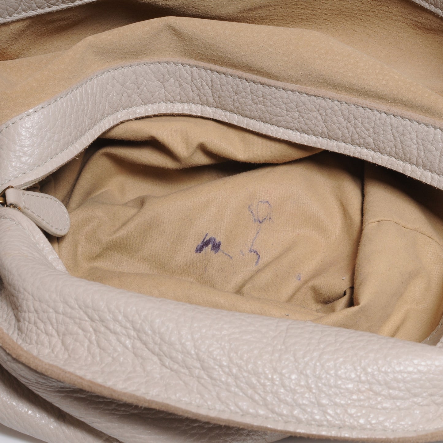 Cervo Intrecciato Shoulder Bag Pergamena
