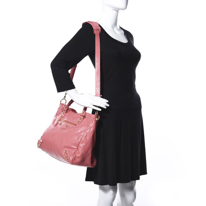 Balenciaga Agneau Giant 12 Gold Hardware Velo Rose Jaipur 2 of 15