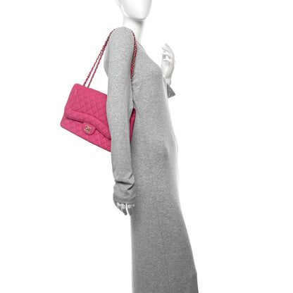 Chanel Lambskin Quilted Medium Mademoiselle Chic Flap Fuchsia 2 of 14