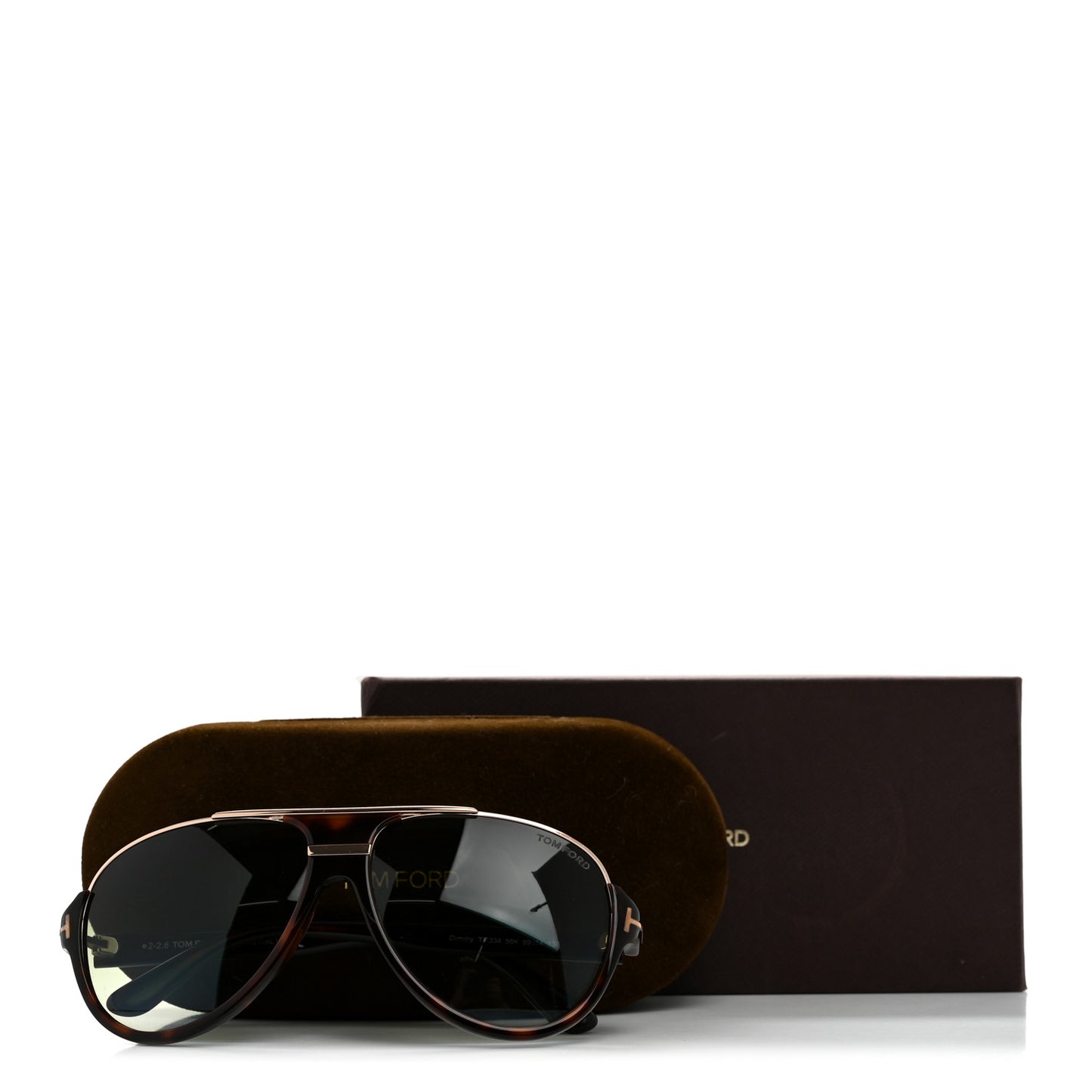 Dimitry Sunglasses TF334 Tortoise
