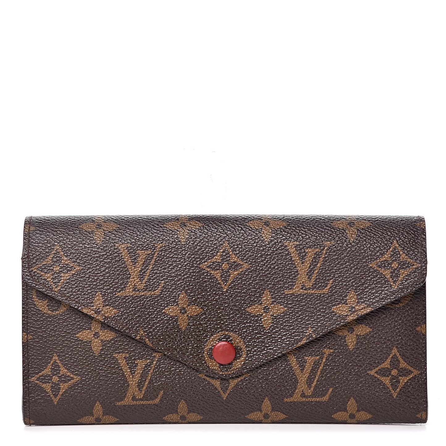 Monogram Josephine Wallet Red