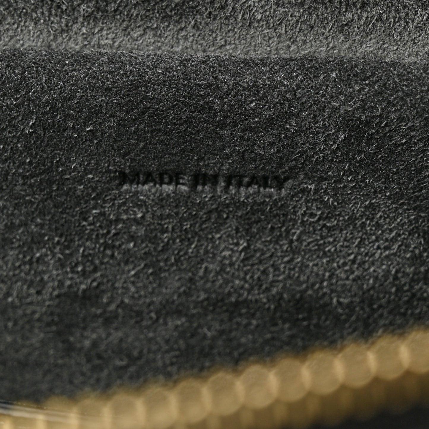 Grained Calfskin Micro Belt Bag Grey