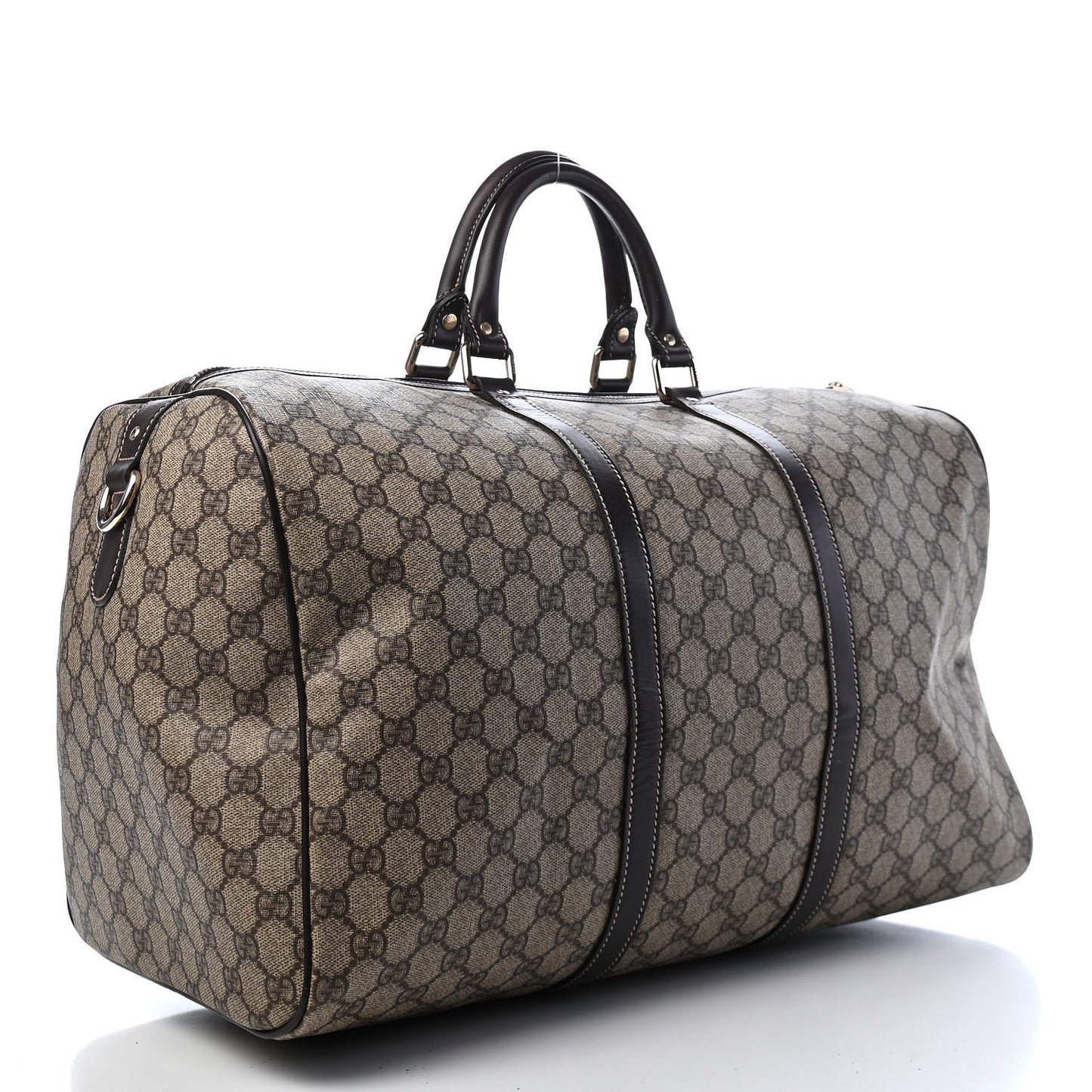 GG Plus Monogram Large Joy Boston Dark Brown