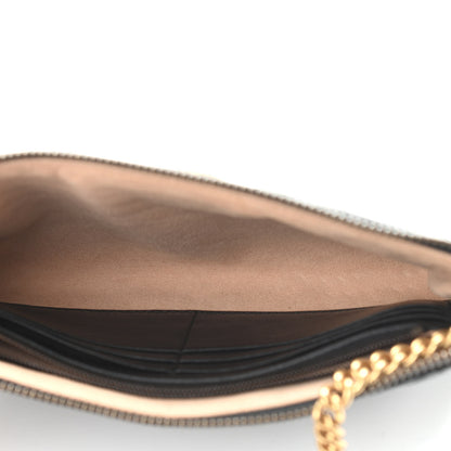Gucci Calfskin Matelasse Mini GG Marmont Chain Bag Black 5 of 10
