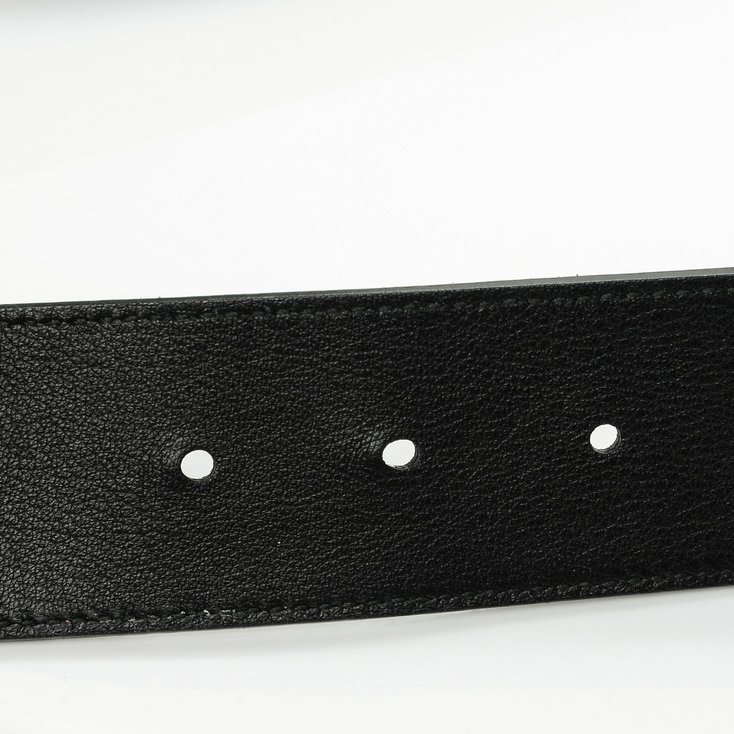 Suede Calfskin Marmont Clover Belt 90 36 Black