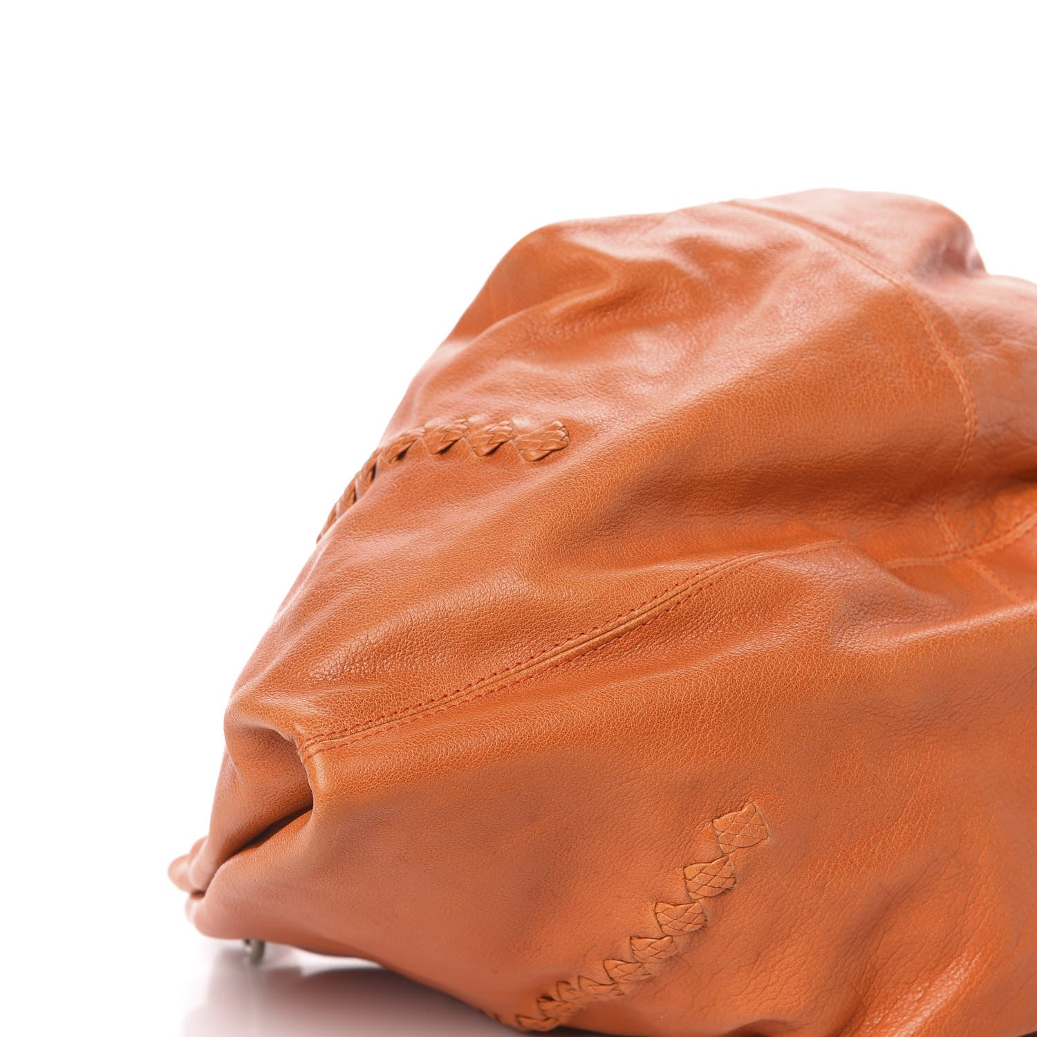 Bottega Veneta Nappa Intrecciato Aquilone Fortune Cookie Hobo Orange 10 of 11