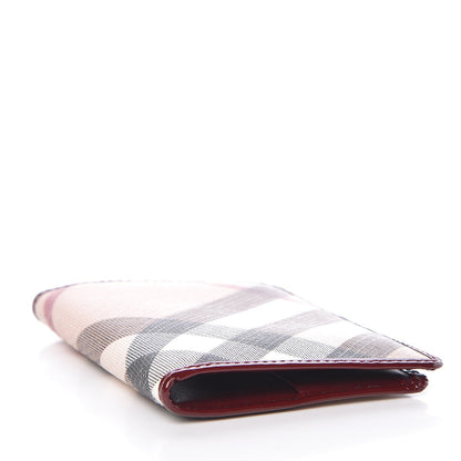Burberry Patent Supernova Check Passport Cover Red 4 of 6