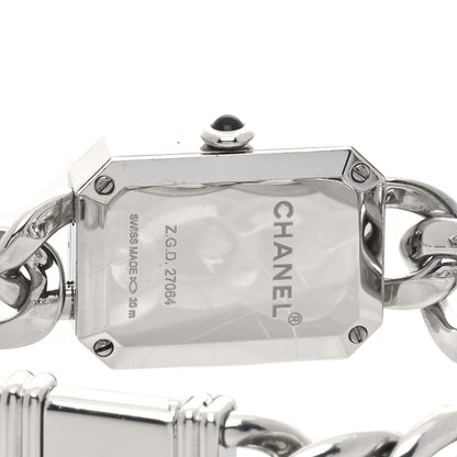 Chanel Stainless Steel 16mm Chain Premiere Quartz Watch Black S 4 of 5