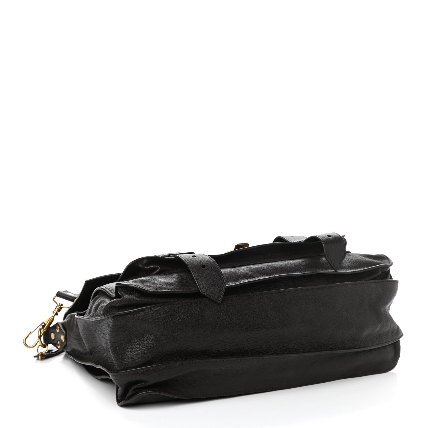 Proenza Schouler Lambskin PS1 Large Satchel Chocolate 3 of 11