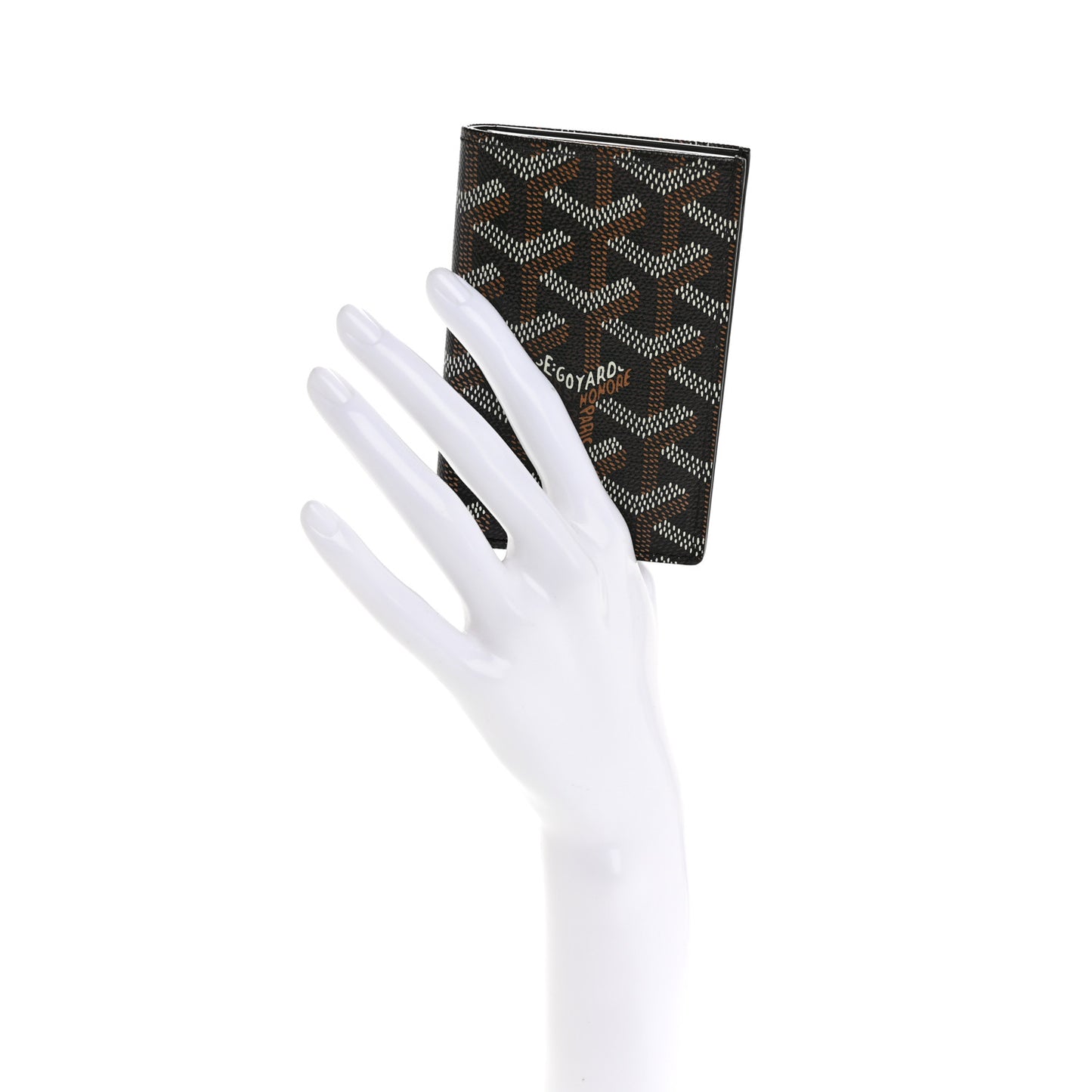 Goyardine Saint Pierre Card Holder Black