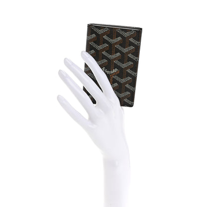 Goyard Goyardine Saint Pierre Card Holder Black 2 of 8