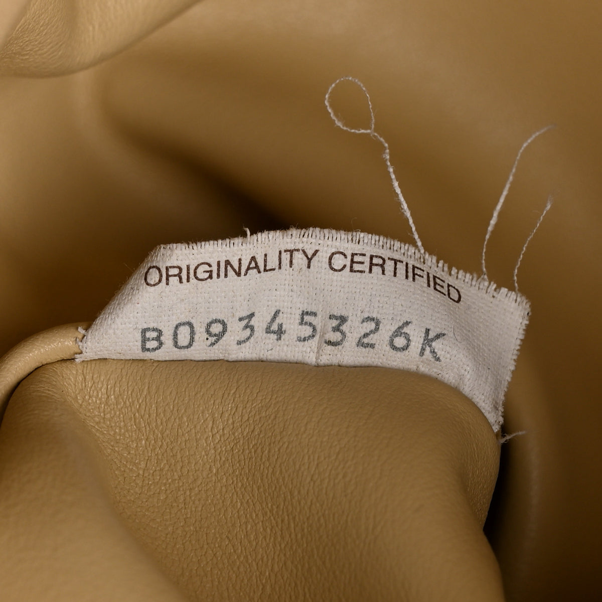 Calfskin The Pouch Chain Almond